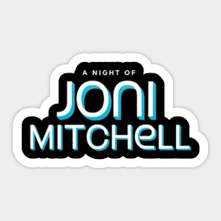 Joni Mitchell Sticker